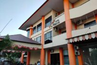 Suasana halaman Hotel La Macca, (Foto: Int.)
