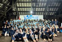 Foto bersama Inaugurasi MP Ekolibrium FEB UNM, (Foto: Ist.)