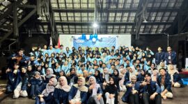 Foto bersama Inaugurasi MP Ekolibrium FEB UNM, (Foto: Ist.)