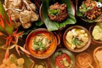 Hidangan makanan khas saat lebaran, (Foto: Int.)
