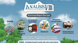 Flyer Open Donasi ANALISIS VIII, (Foto: Ist.)
