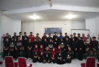 Foto bersama hari pertama kegiatan Pen-4 UKM Maphan UNM, (Foto: Muh. Zaki Mubarak Ihwan.)
