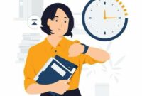 Ilustrasi Mahasiswa Dalam Mengatur Waktu Dengan Baik, (Foto: int.)