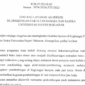 Surat Edaran Aturan Baru Layanan Akademik Fakultas Bahasa dan Sastra (Foto: Int)