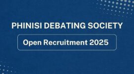 Poster Open Recruitment Phinisi Debating Society UNM (Foto: Int)