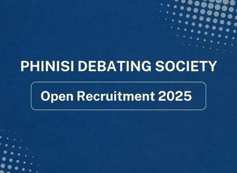 Poster Open Recruitment Phinisi Debating Society UNM (Foto: Int)