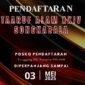 Pamflet pendaftaran Ta'aruf Alam XXIV Songkabala oleh Bengkel Sastra, (Foto: Ist.)