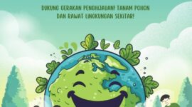 Flyer hari bumi tahun 2025, (foto: Int.)