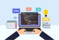 Ilustrasi Seseorang Sedang Coding, (Foto: Int.)
