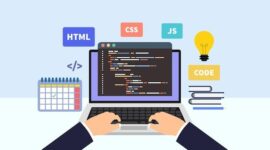 Ilustrasi Seseorang Sedang Coding, (Foto: Int.)