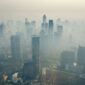Kondisi kota yang tertutup polusi, (Foto: Int.)