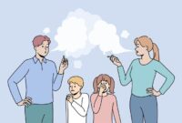 Ilustrasi seseorang mengomsumsi rokok, (Foto: Int.)