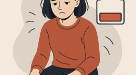 Ilustrasi orang dengan social battery rendah, (Foto: Int.)