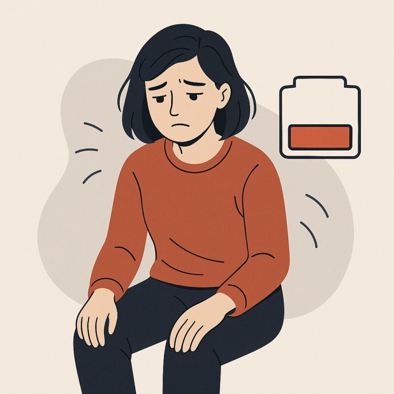Ilustrasi orang dengan social battery rendah, (Foto: Int.)
