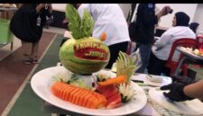Karya Salah Satu Peserta Lomba Fruit Platter, (Foto: Rahmadani.)