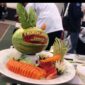 Karya Salah Satu Peserta Lomba Fruit Platter, (Foto: Rahmadani.)