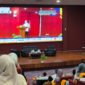 Potret Syahruddin saat sambutan pada kegiatan seminar nasional pendidikan akuntansi. (Foto: Ibnu Qayyum Abdullah)