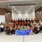 Foto bersama pengurus harian IKBIM KIP UNM dengan mahasiswa KIP Kuliah di kampus VI Bone (Foto: Muhammad Nasruddin)