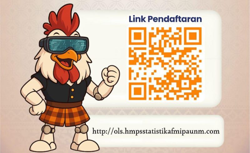 Pamflet link pendaftar OLS 2025, (Foto: Ist.)