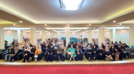 Dokumentasi Bersama Seluruh Partisipan Kegiatan Seminar di Gedung CH FIP UNM (Foto: Ist)