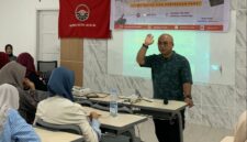 Potret pemberian materi kepada peserta Diklat Jurnalistik 2025, (Foto: Ist.)