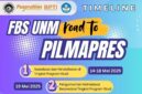 Poster Timeline FBS UNM Road to Pilmapres (Foto: Int)