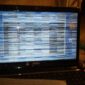 Keadaan laptop yang rusak pada bagian layar LCD, (Foto: Int.)