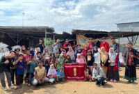 Foto bersama IMM UNM dan Anak-anak Kampung Pandang, (Foto: Ist.)