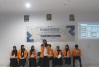 Foto pada saat pelatihan Metodologi penelitian dan Orientasi Manajemen keorganisasian (foto:ist)
