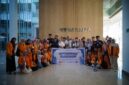 Foto bersama peserta, panitia, dan pihak Kalla Group saat kunjungan di Wisma Kalla, (Foto: Ist.)