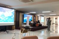 Potret Tedi Hendratno saat pemberian materi ( Foto: Rahmadani)