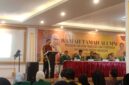 Pemberian Sambutan WR IV UNM pada kegiatan Ramah Tamah FIP Periode Mei 2025, (Foto: Ist.)
