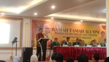 Pemberian Sambutan WR IV UNM pada kegiatan Ramah Tamah FIP Periode Mei 2025, (Foto: Ist.)