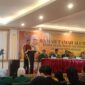 Pemberian Sambutan WR IV UNM pada kegiatan Ramah Tamah FIP Periode Mei 2025, (Foto: Ist.)