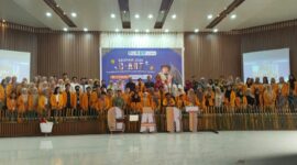 Foto Panitia dan Dosen dalam Kegiatan Edufair 2025, (Foto: Ist.)
