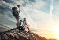 Potret ilustrasi mendaki gunung, (Foto: Int.)
