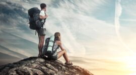 Potret ilustrasi mendaki gunung, (Foto: Int.)
