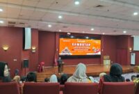 Potret Andi Aco Agus saat sambutan pembukaan Olimpiade Ppkn 9, (Foto: Dok. Profesi.)
