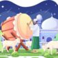 Ilustrasi Suasana Hari Raya Idul Adha, (Foto: Int.)