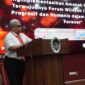 Foto Rektor UNM pada saat sambutan sekaligus membuka kegiatan(Foto: Dokumentasi Profesi)