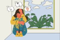 Ilustrasi seseorang yang melalukan perilaku self harm, (Foto: int.)