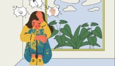 Ilustrasi seseorang yang melalukan perilaku self harm, (Foto: int.)