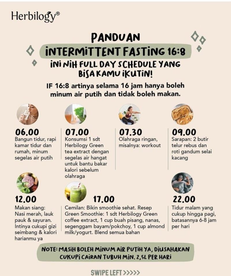 Panduan Diet IF 16:8, (Foto: Int.)