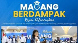 Pampflet Peluncuran Program Magang Berdampak, (Foto: Int.)