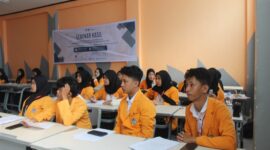 Foto suasana seminar Hasil PMP-OMK XXVIII LPM Penalaran UNM, (Foto: Ist.)