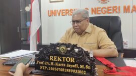 Karta Jayadi, Rektor Universitas Negeri Makassar (UNM). (Dok. Profesi)
