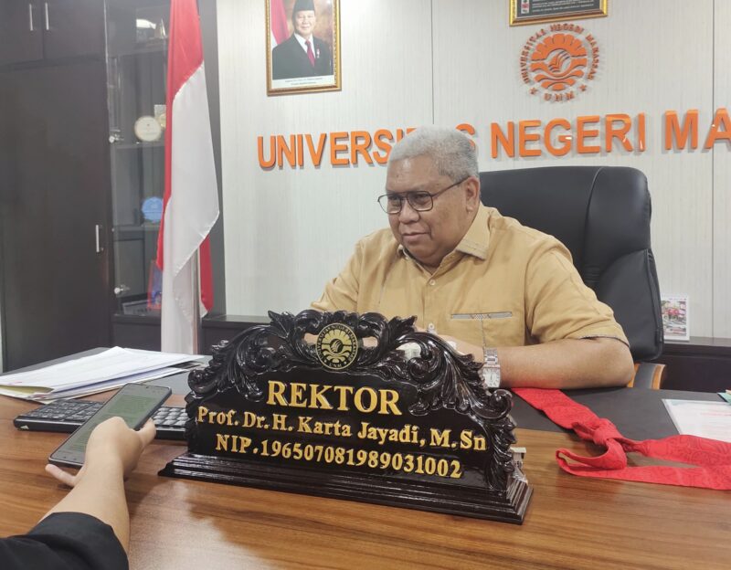Karta Jayadi, Rektor Universitas Negeri Makassar (UNM). (Dok. Profesi)