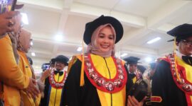 Potret aslinda pada acar Wisuda bulan Februari 2025, (Foto: dok. Profesi.)