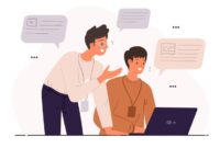 Ilustrasi mahasiswa sedang memilih program yang akan mereka ikuti, (Foto: Int.)