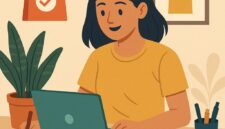 Ilustrasi Mahasiswa Sedang Menjalankan Usaha Kecil dari Rumah, (Foto: Int.)